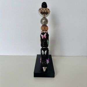 Custom Beaded Rhinestone Pen